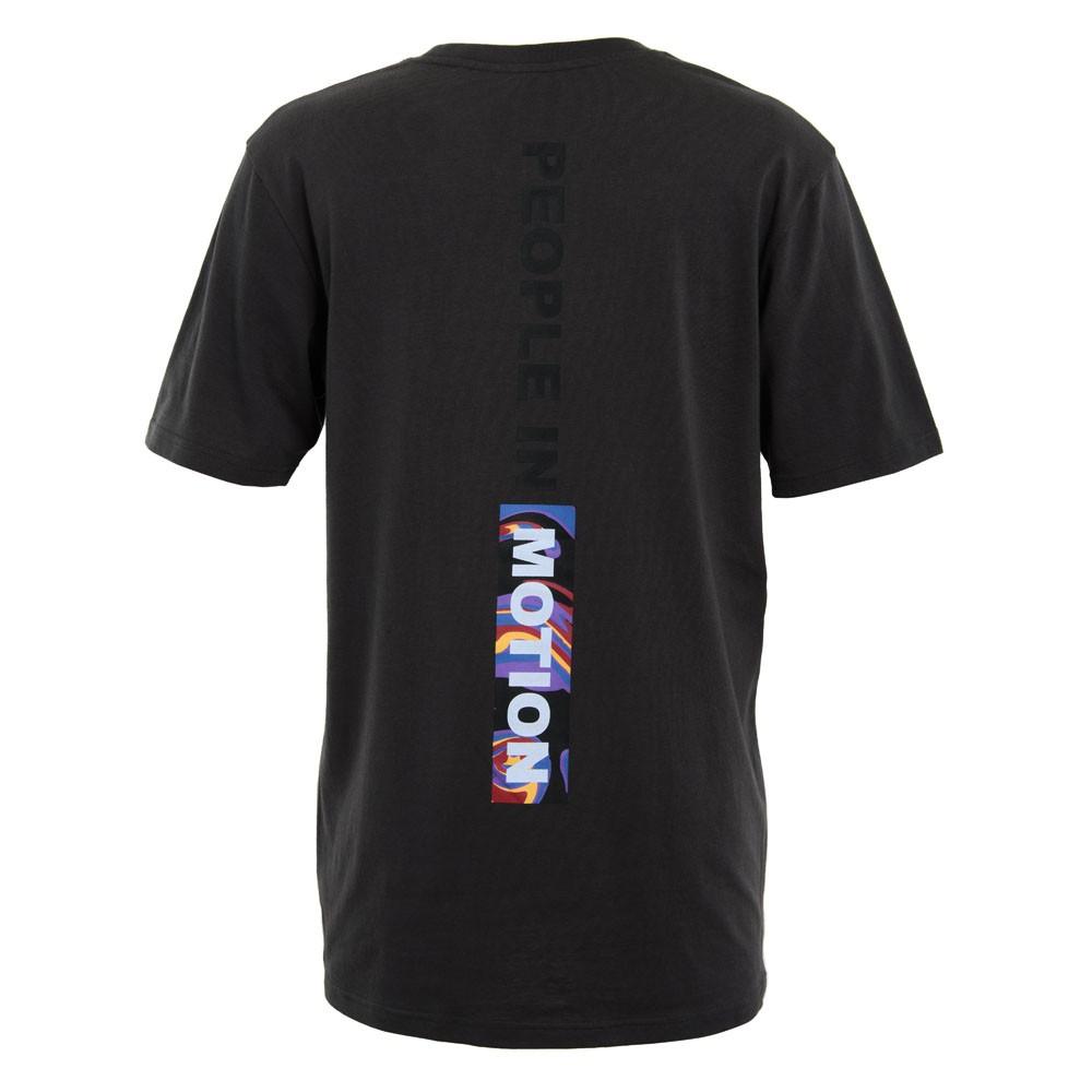 Polera Men Overzise Logo Dark Grey