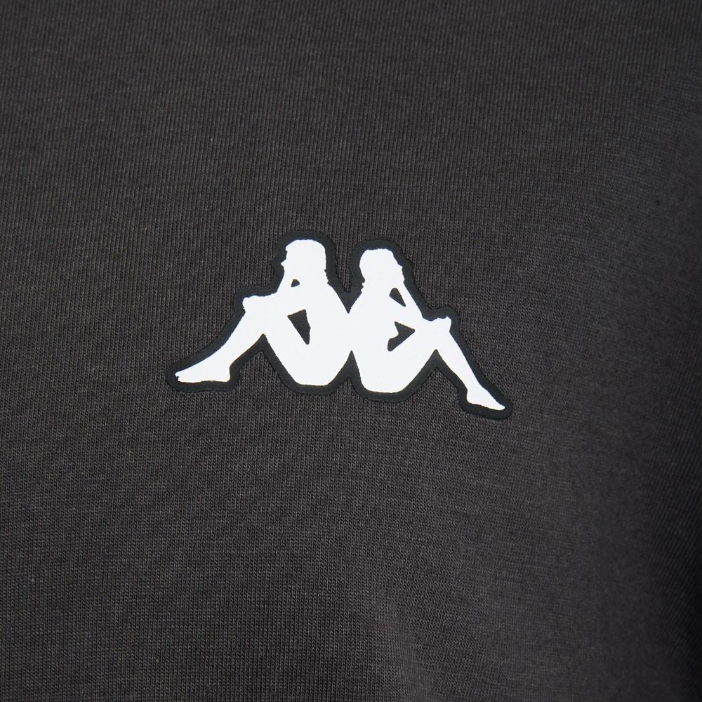 Polera Men Overzise Logo Dark Grey