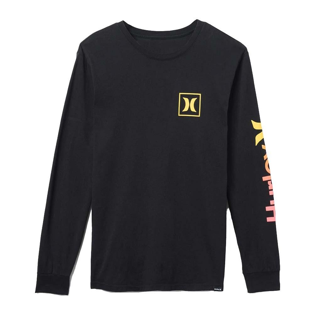 Polera Manga Larga Everyday Washed One And Only Black Icon Gradient