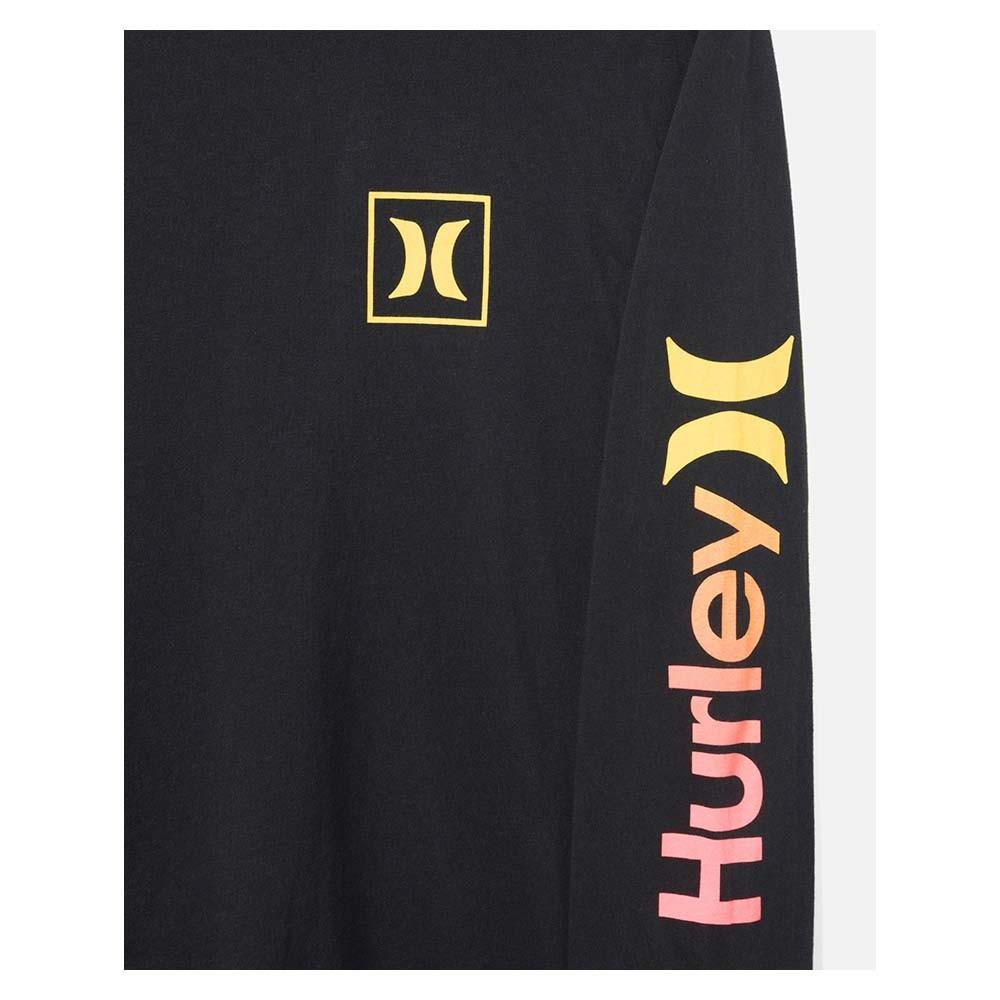 Polera Manga Larga Everyday Washed One And Only Black Icon Gradient
