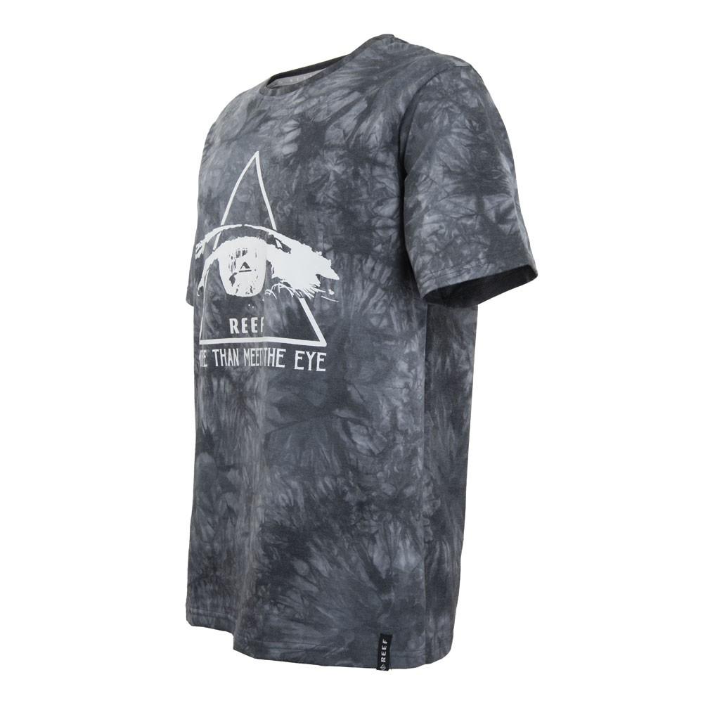 Polera Men TieDye Black White