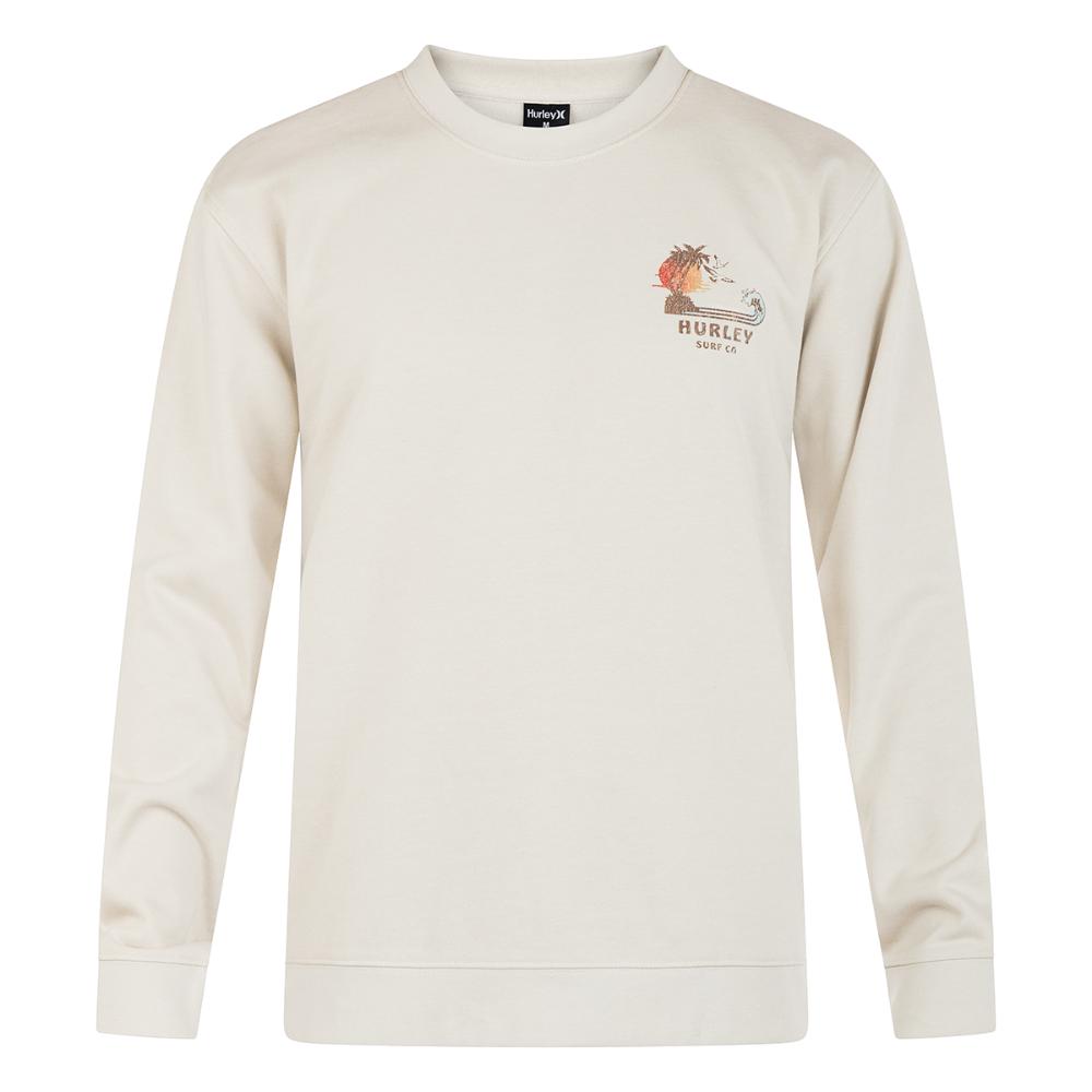 Poleron Fairbanks Fleece Crew Bone
