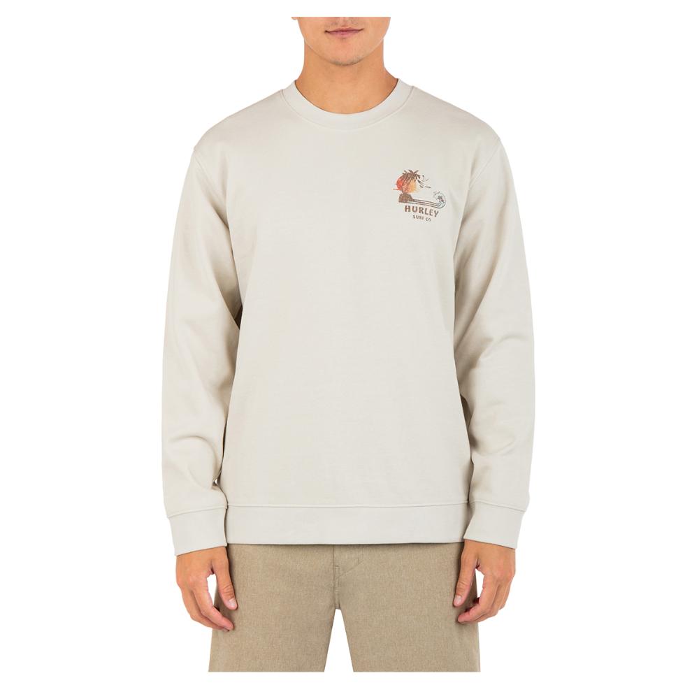 Poleron Fairbanks Fleece Crew Bone