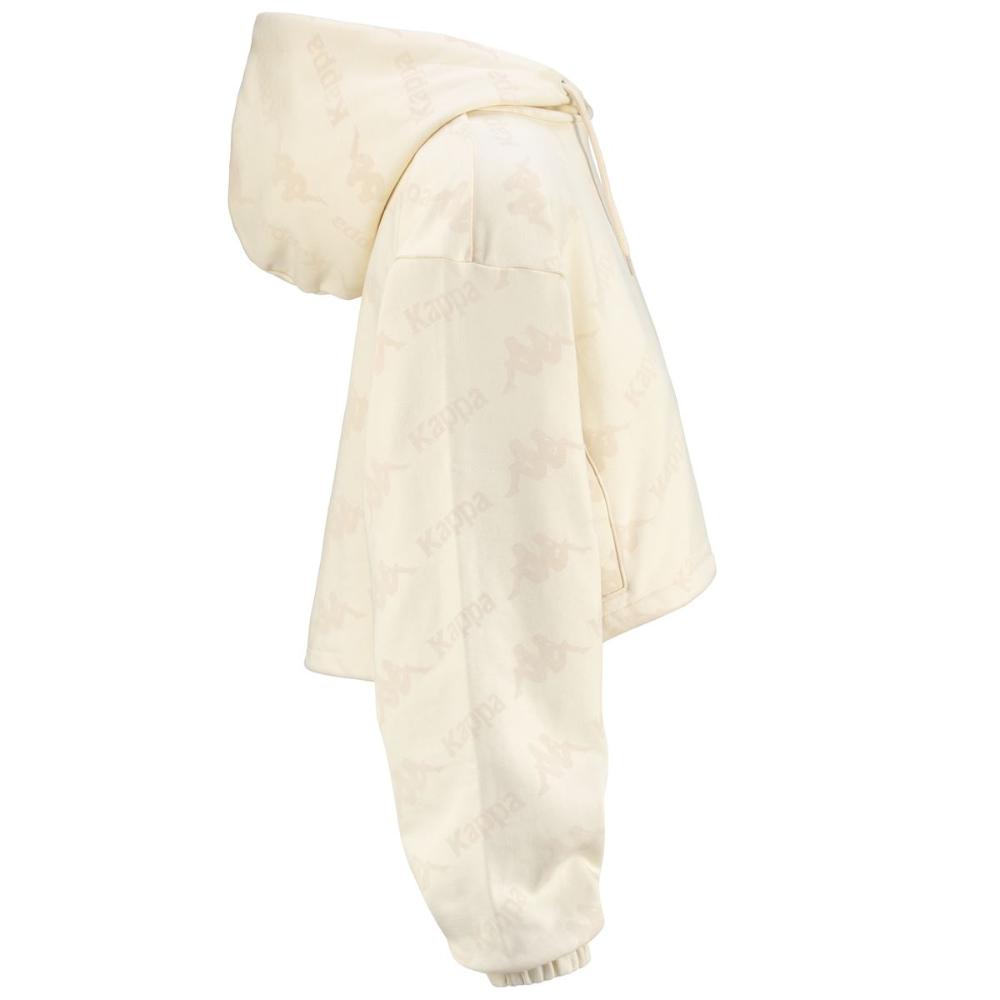 Poleron Crop Women Authentic Tropp White Antique