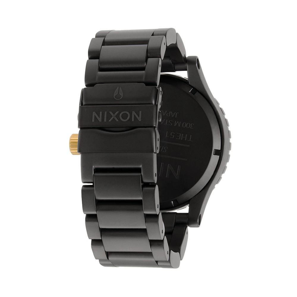 Reloj 51-30 Chrono Matte Black Gold Nixon