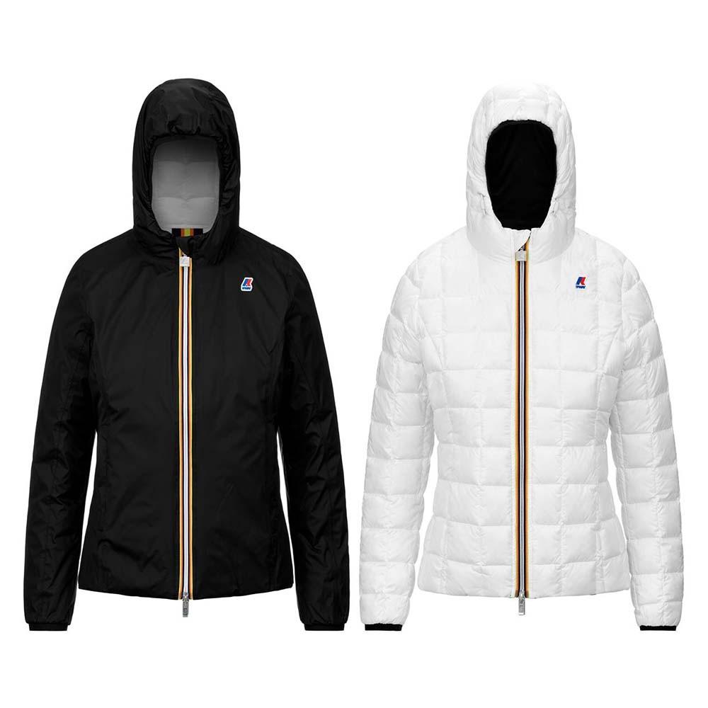 Chaqueta Reversible Women Lily Thermo Plus Black Pure White