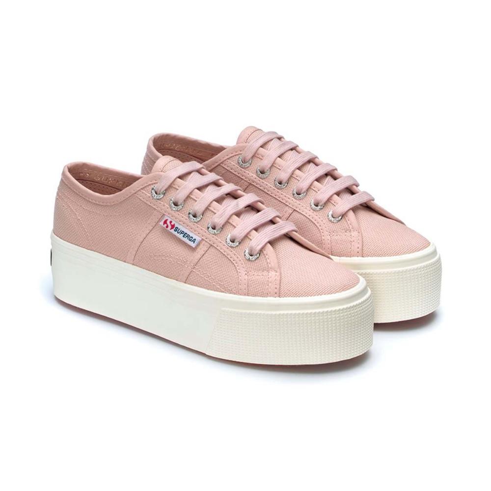 Zapatilla 2790 Platform Pink Skin F Avorio