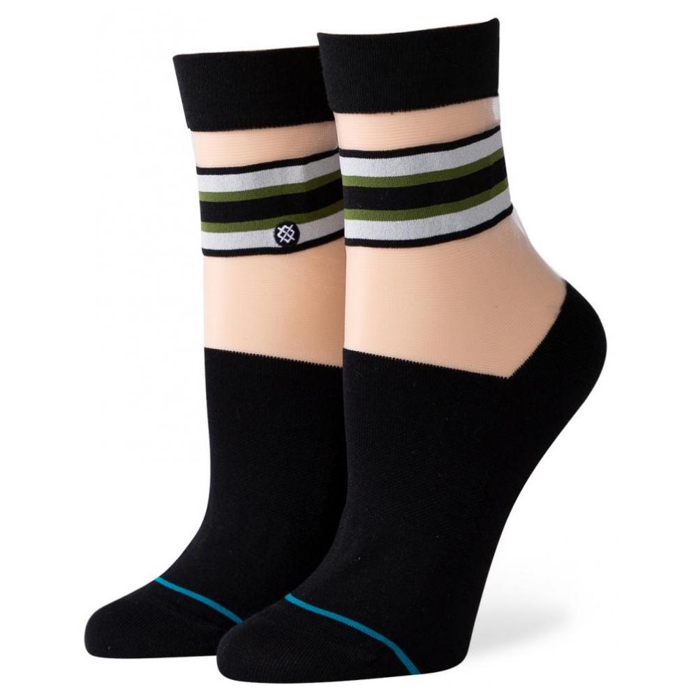 Stance Sock Women Joan Qtr Negro
