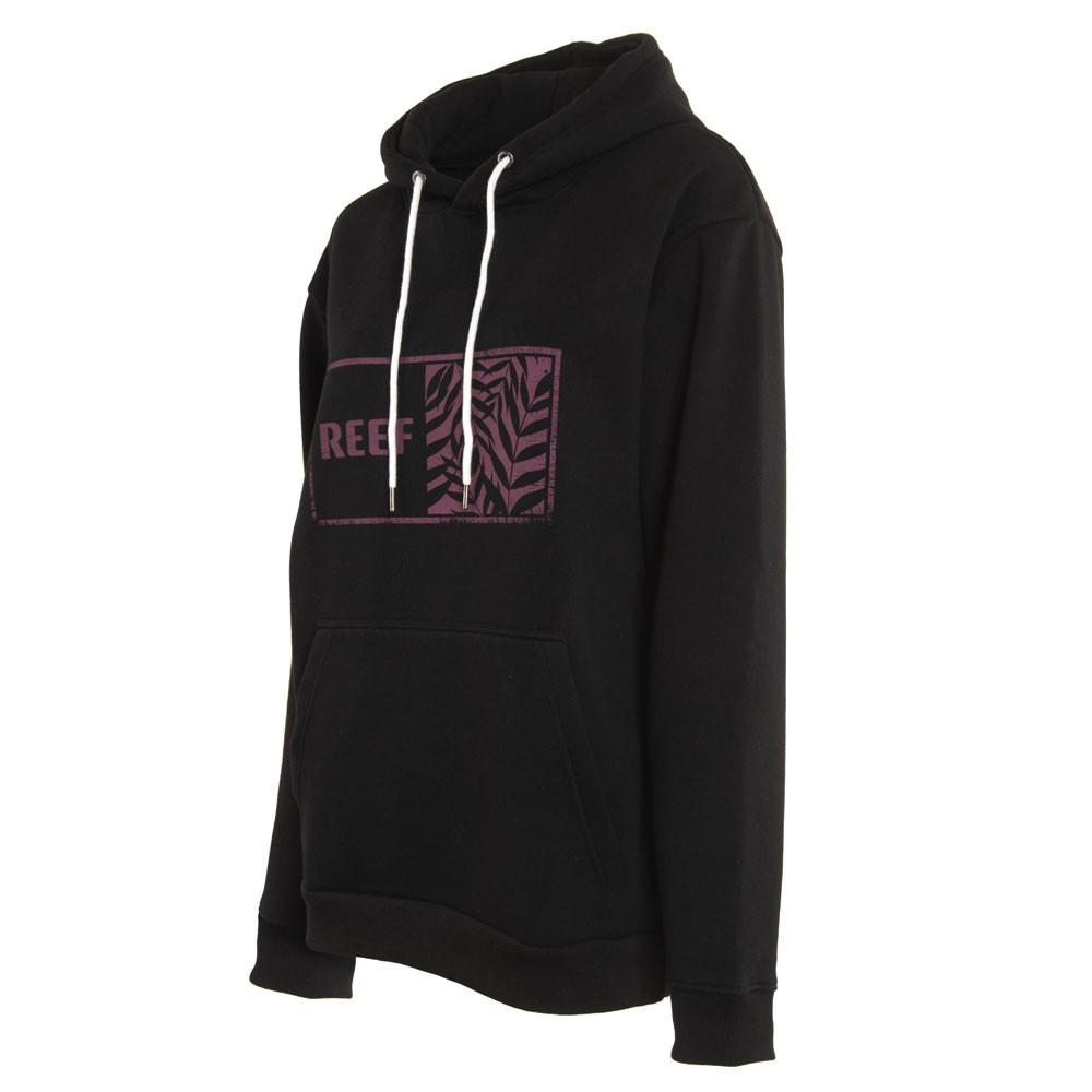 Poleron Men Hoodie Black Burgundy