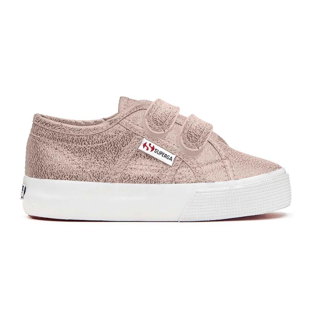 Zapatilla 2730 Kids Straps Rose Platinium