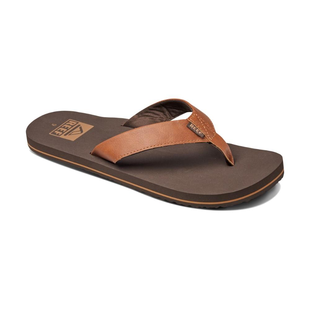 Sandalia Reef Twinpin Marron