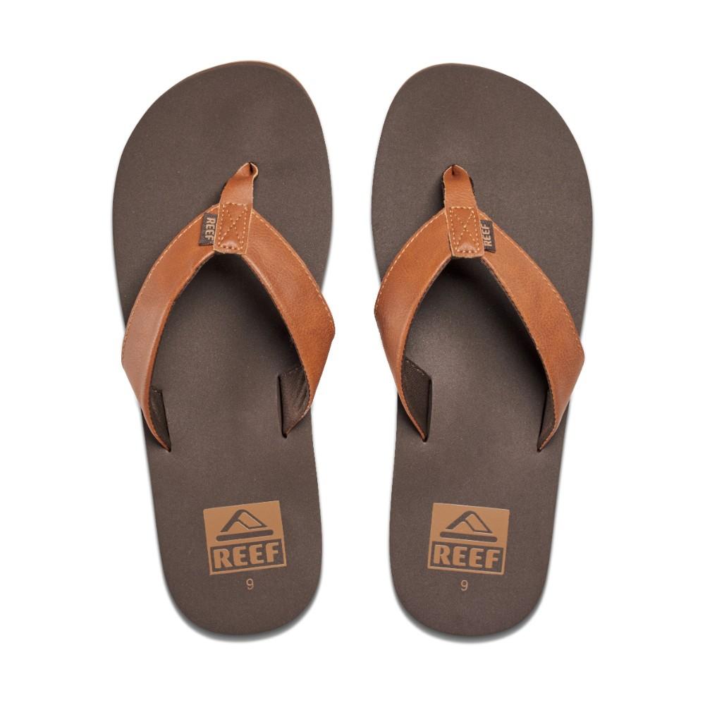 Sandalia Reef Twinpin Marron