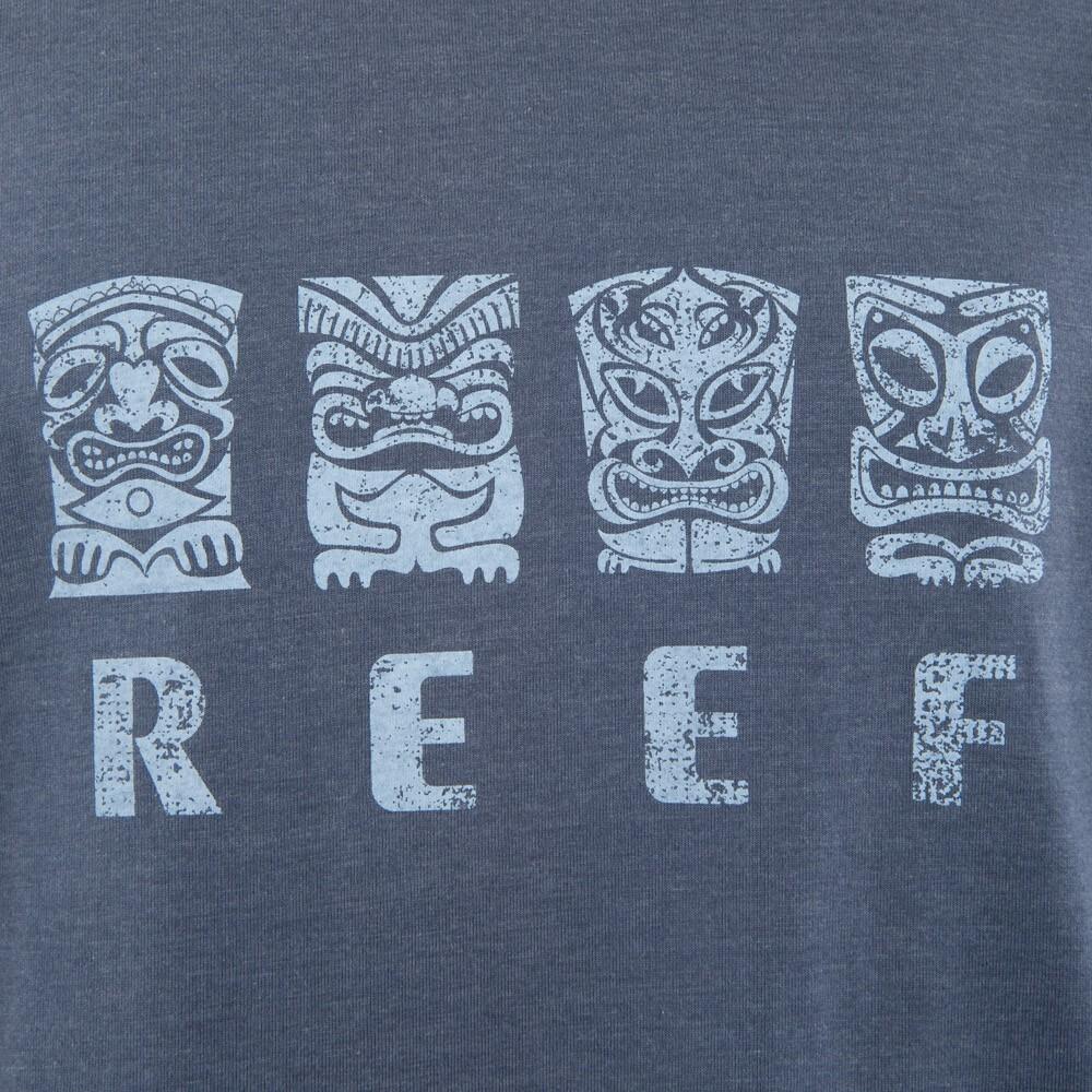 Polera Manga Larga Men Tiki Blue