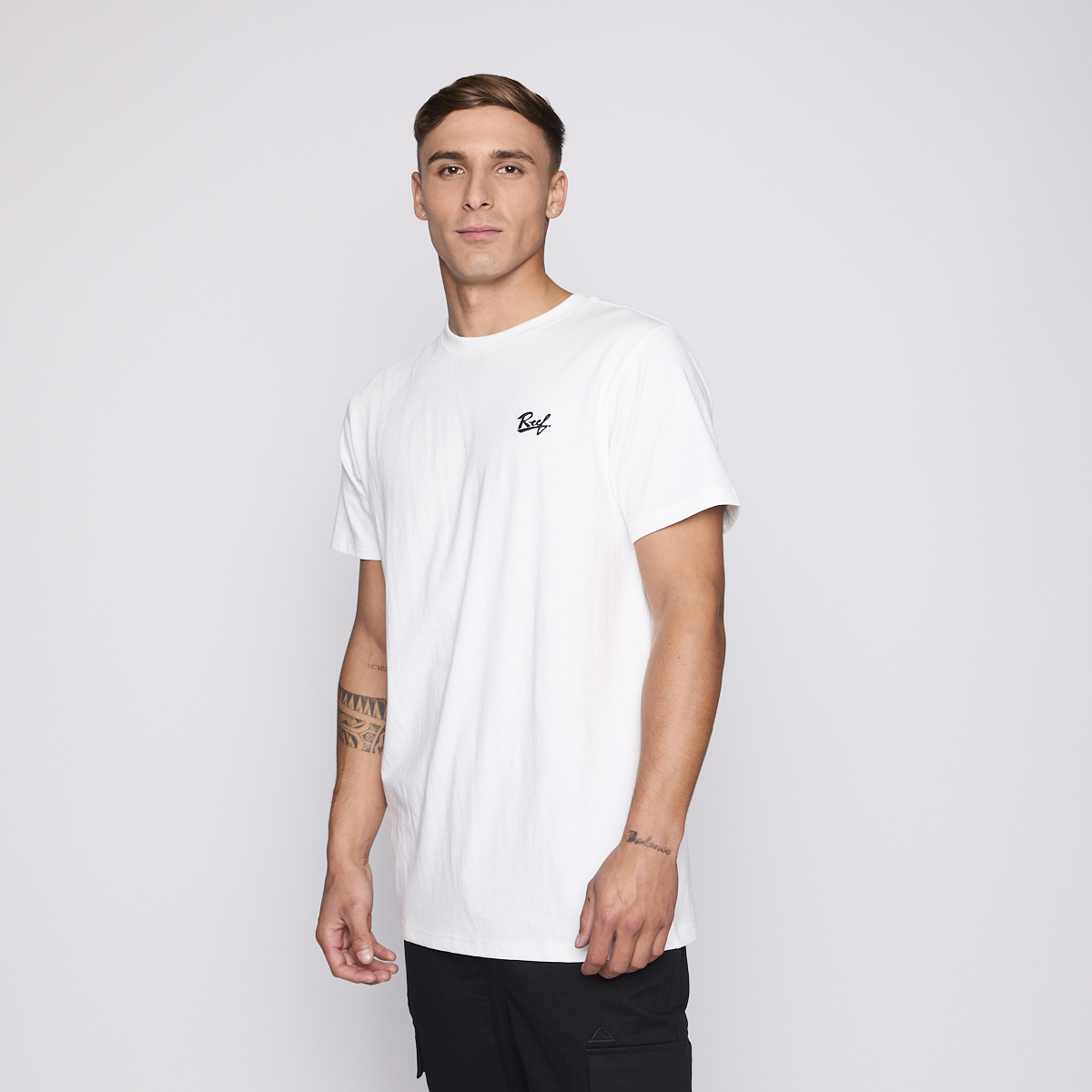 Polera Reef Men Surf Vibes White