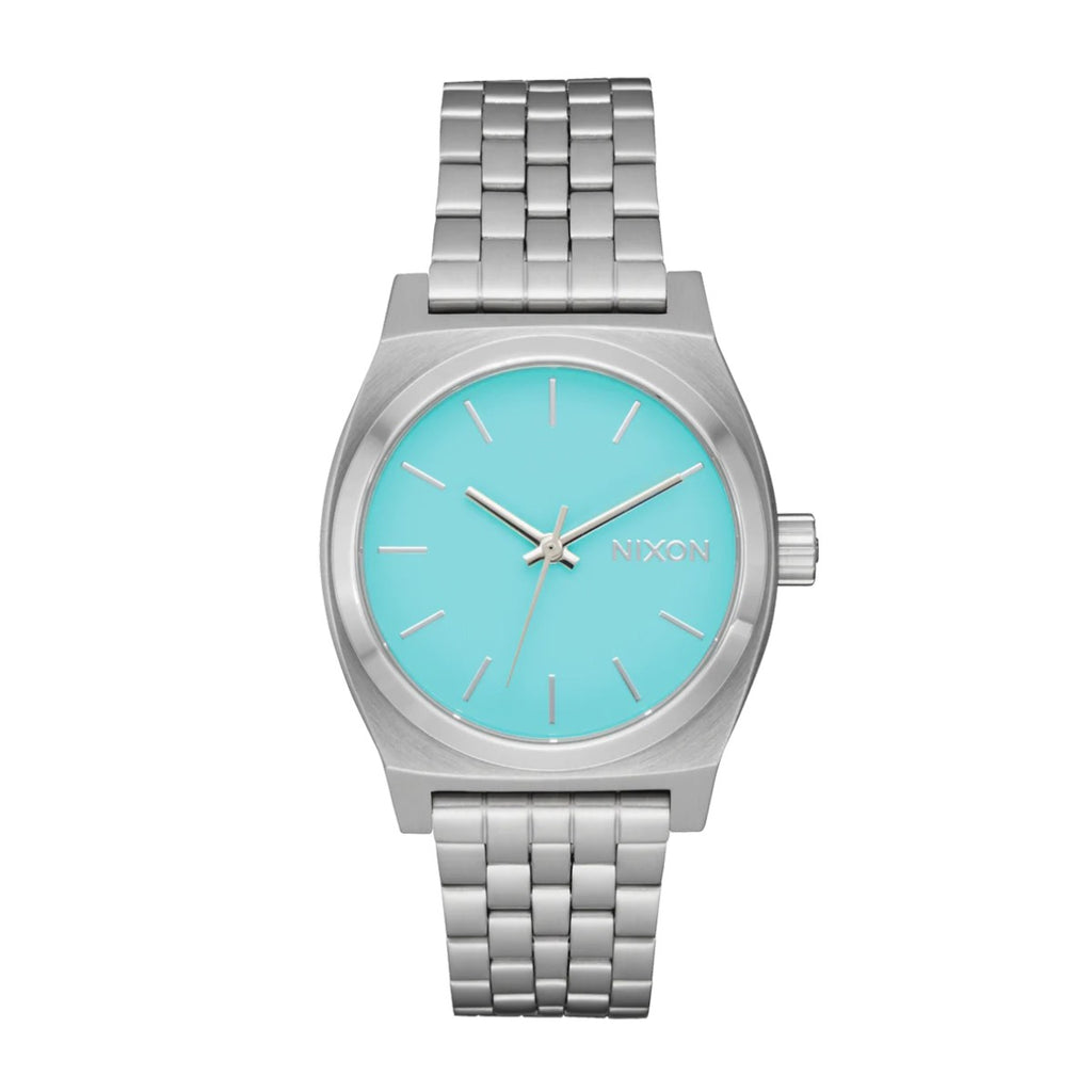Reloj Nixon Medium Time Teller Silver Turquoise