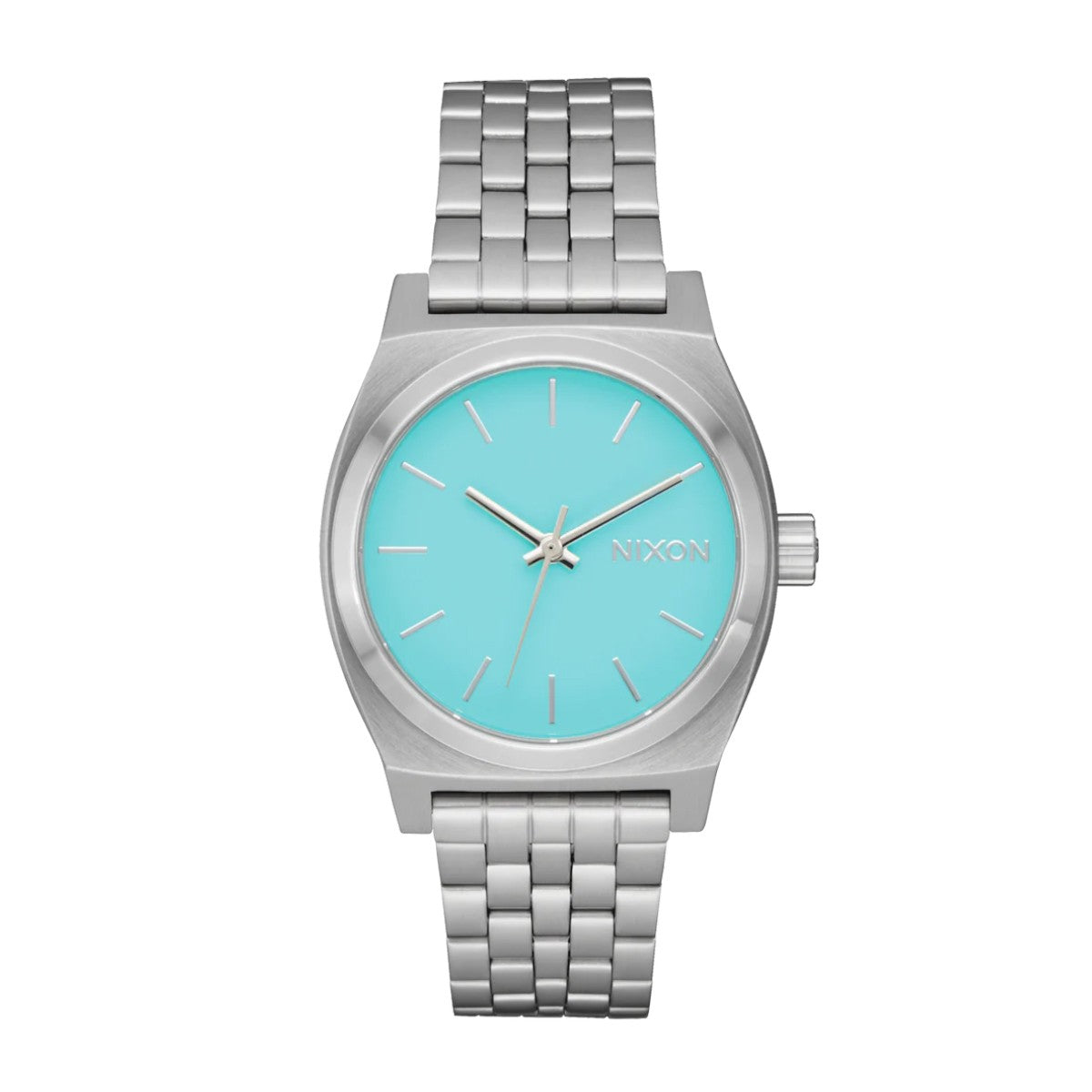 Reloj Nixon Medium Time Teller Silver Turquoise