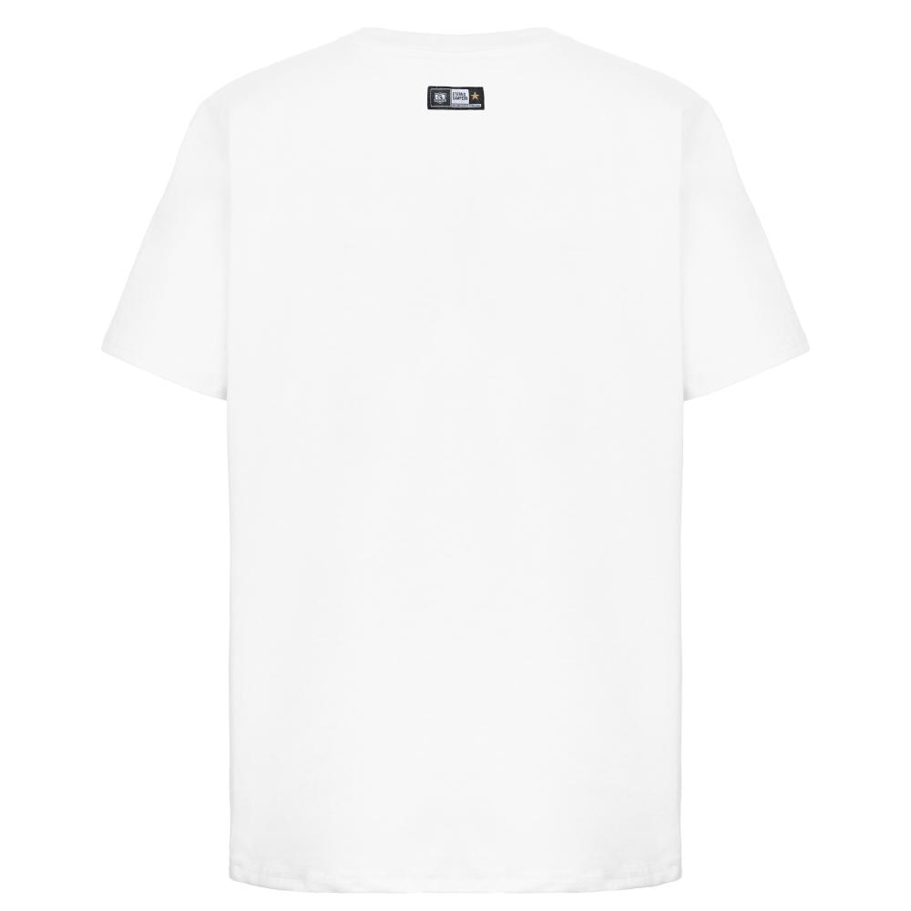 Polera Colo Colo Hombre Insignia Blanco