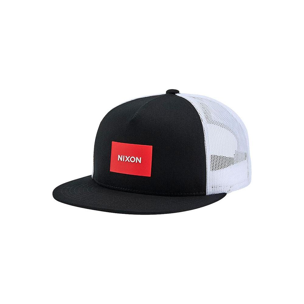 Jockey Team Trucker Hat Black Red White Nixon