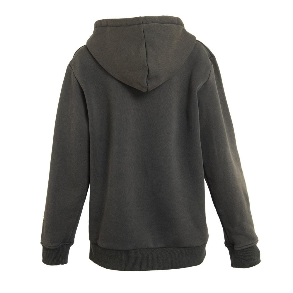 Poleron Boys Full Zipper Light Black