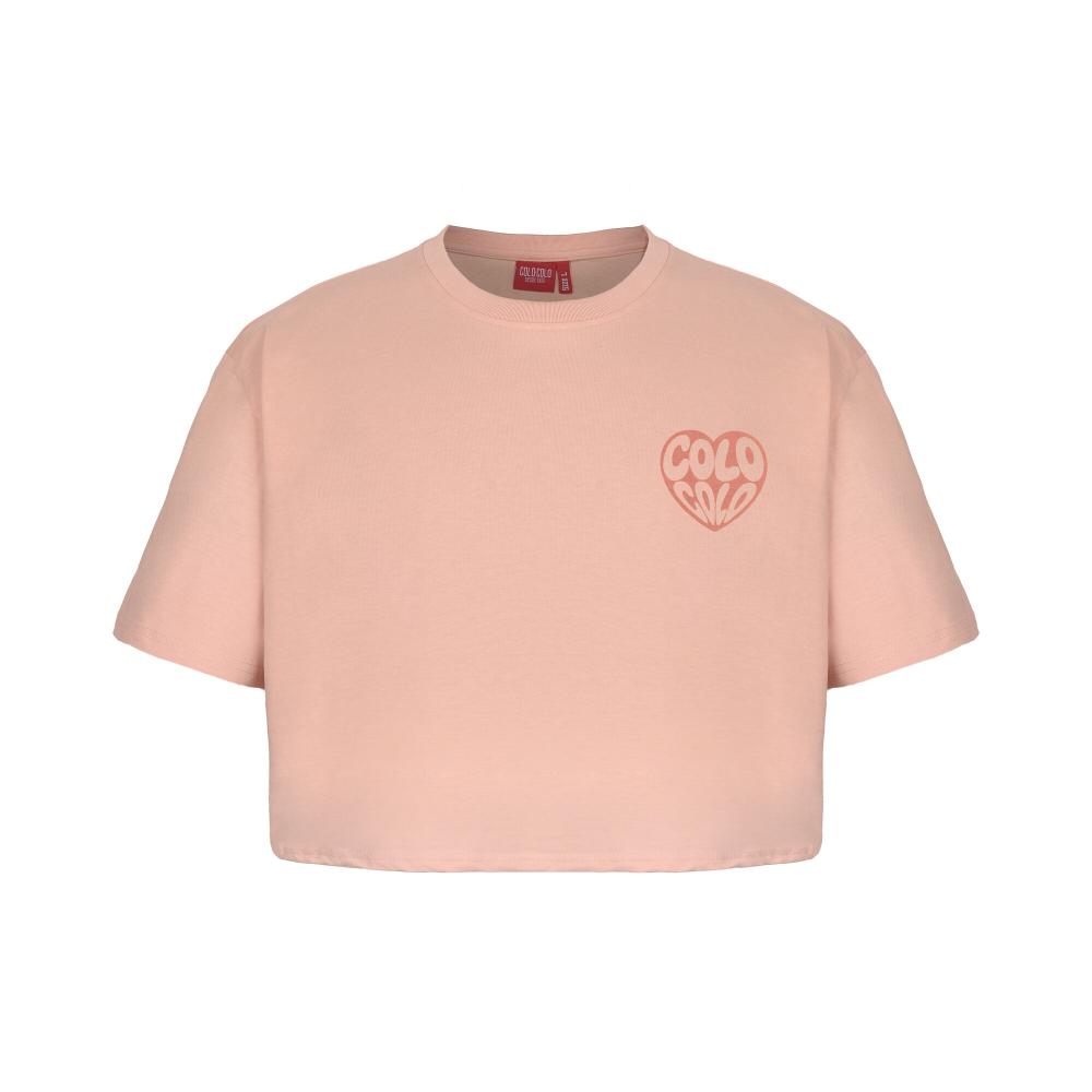 Polera Colo Colo Mujer Que lindo ser del Colo Colo Rosa