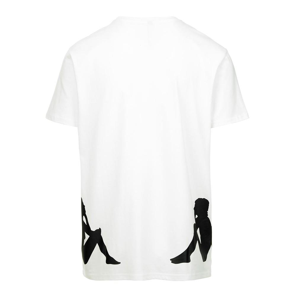 Polera Authentic Fico White Black