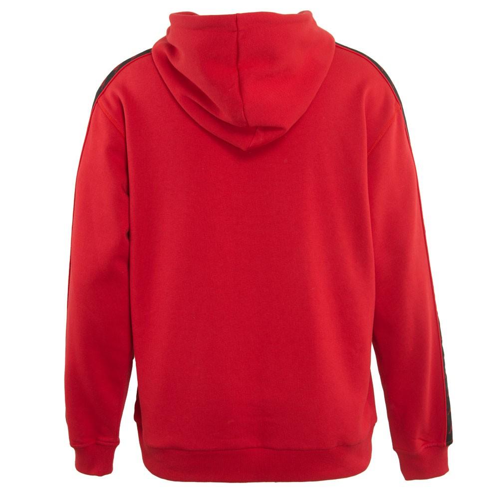 Poleron Men Hoodie Iconic Red Black