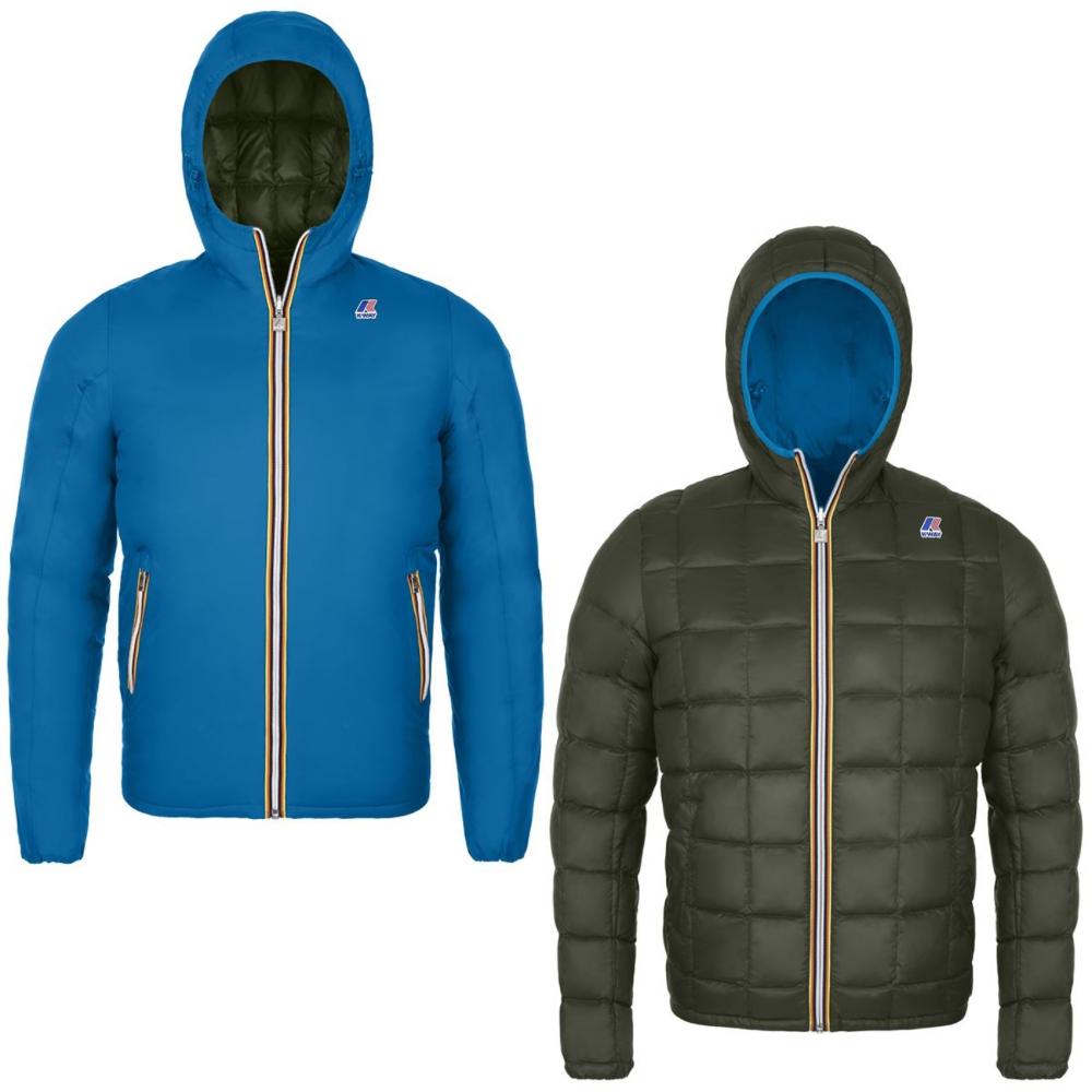 Chaqueta K-Way Jacques Thermo Plus Double Blue/Green