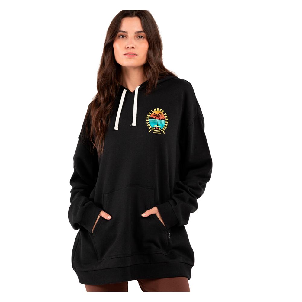 Poleron Women Oversize Forever Drop Shoulder Cavier