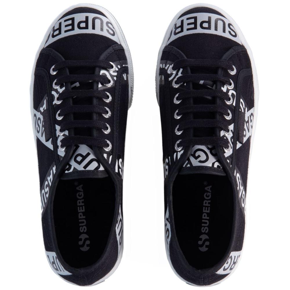 Zapatilla 2790 Lettering Jellysol Black Superga