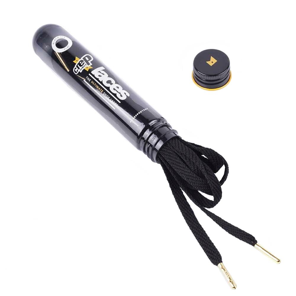 Crep Protect Laces Black Ice Flat