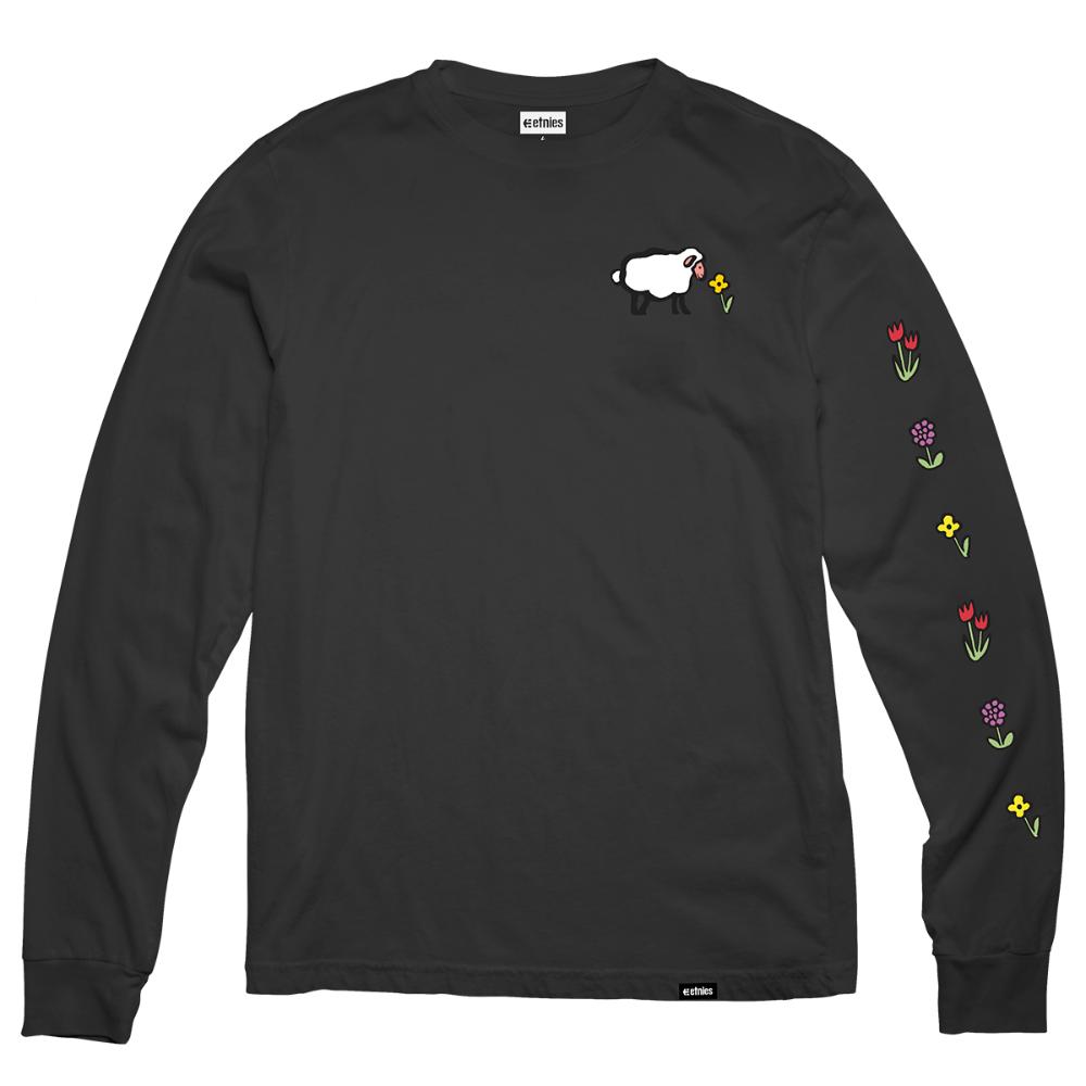 Polera Manga Larga Sheep Black