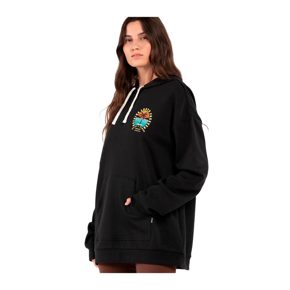 Poleron Women Oversize Forever Drop Shoulder Cavier