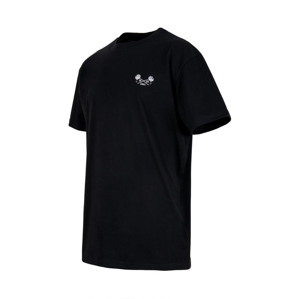 Polera Colo Colo Hombre Que lindo es ser de CC Negro