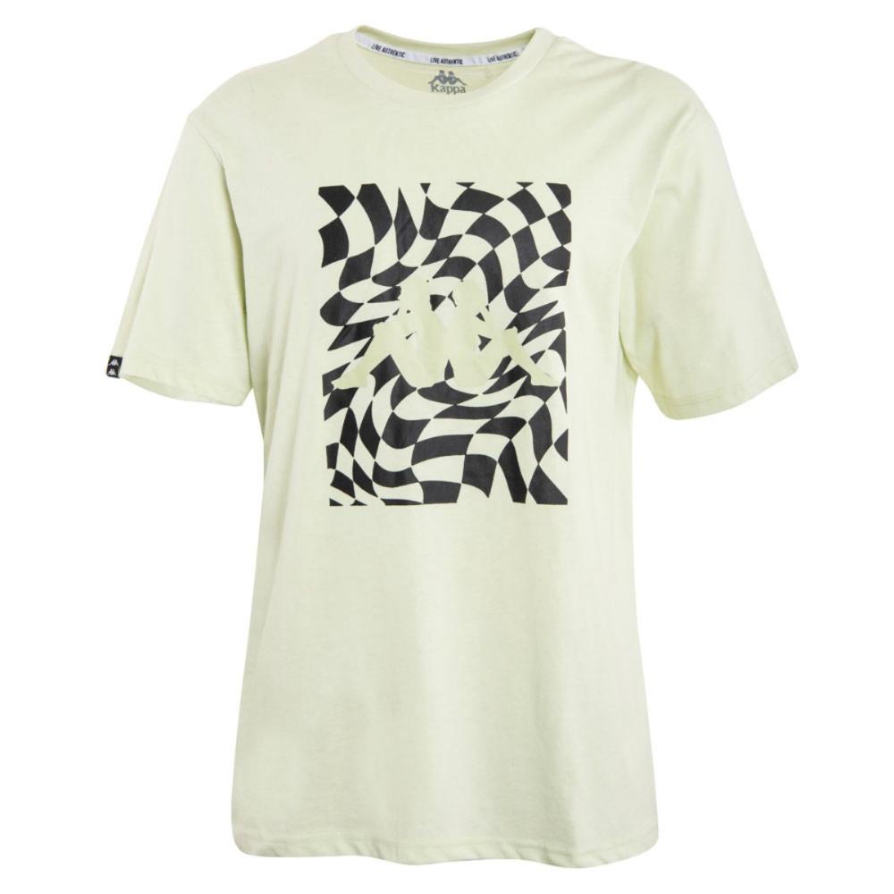 Polera Men Mint Logo Front checkboard