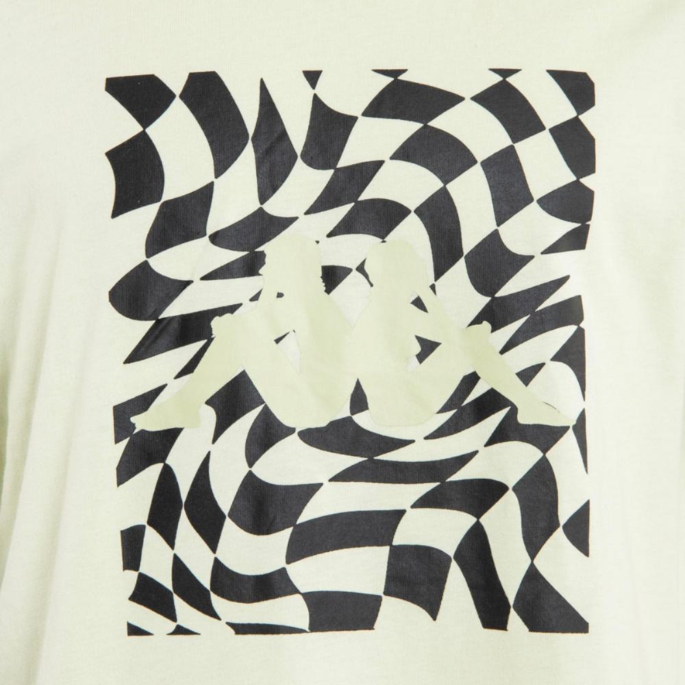 Polera Men Mint Logo Front checkboard