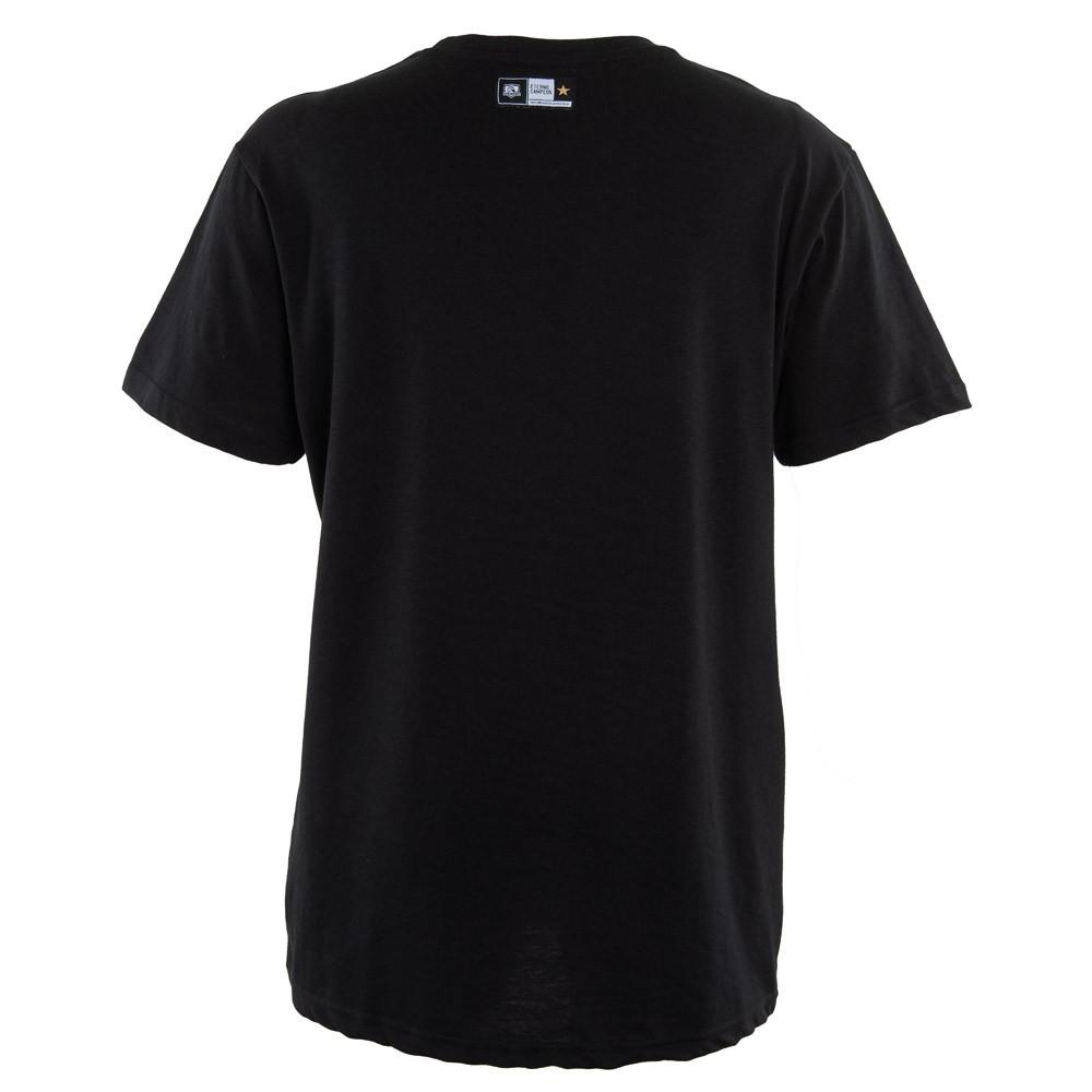 Polera Colo Colo Urbano "Escudo Gris" Negra