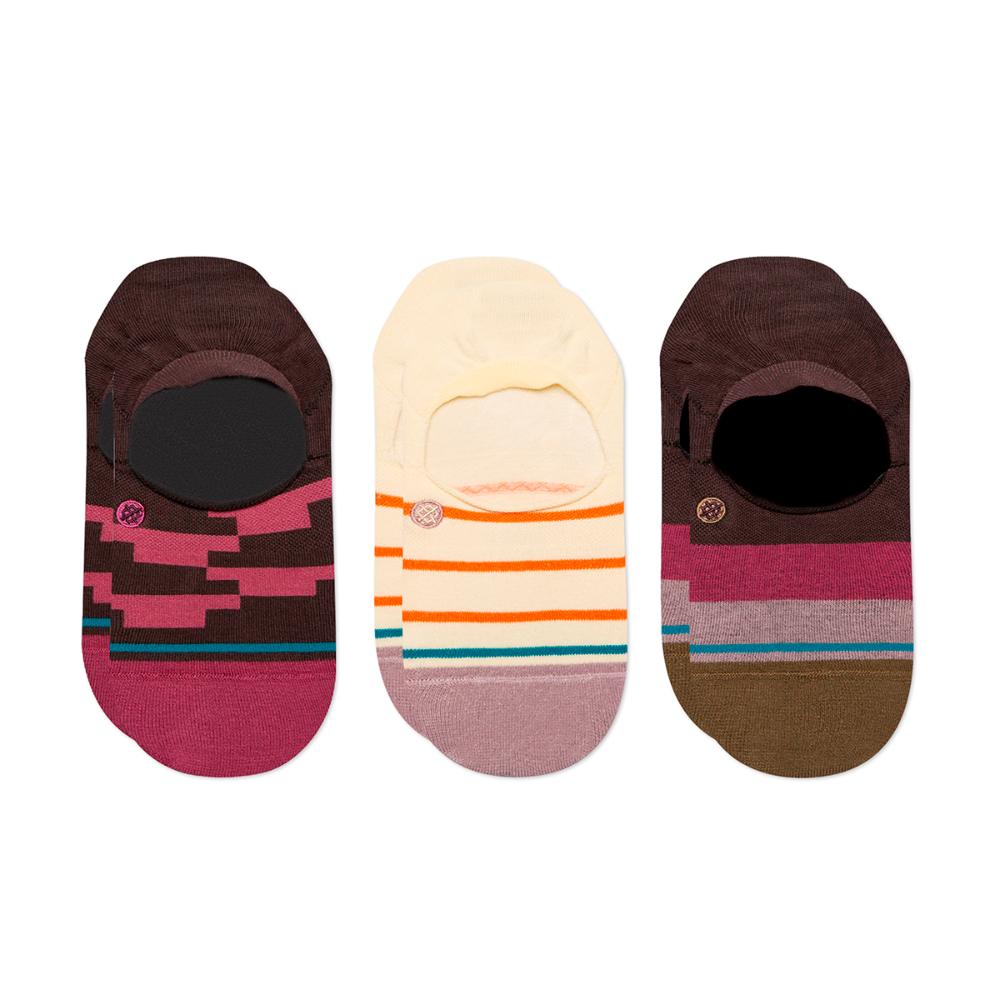 Stance Sock Women 3 Pack No Show Momento Plum