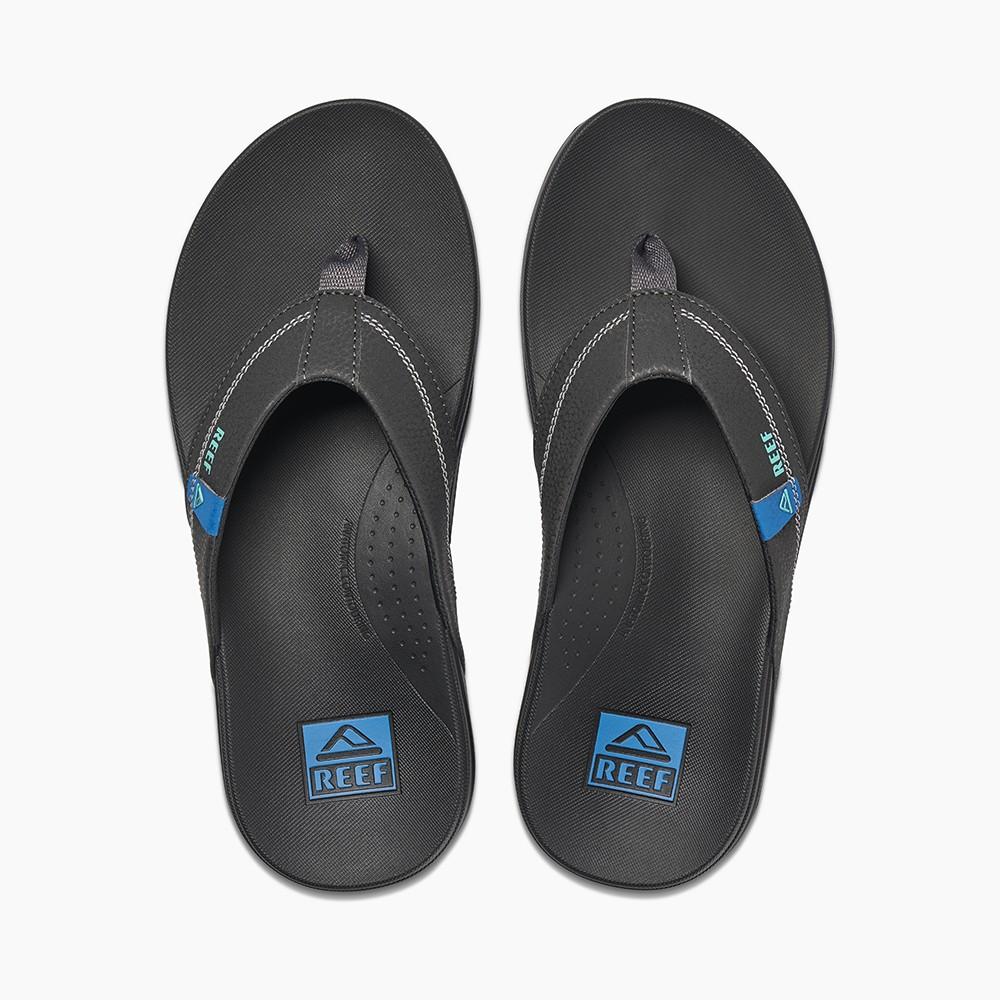 Sandalia Cushion Spring Men Black Blue Reef