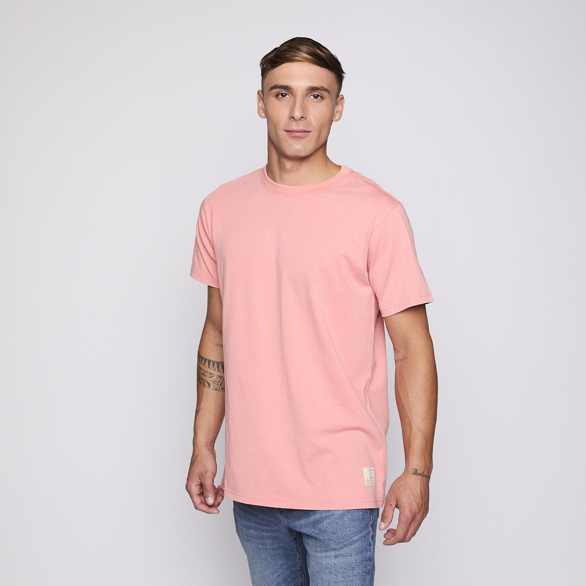 Polera Reef Men Clean Pink