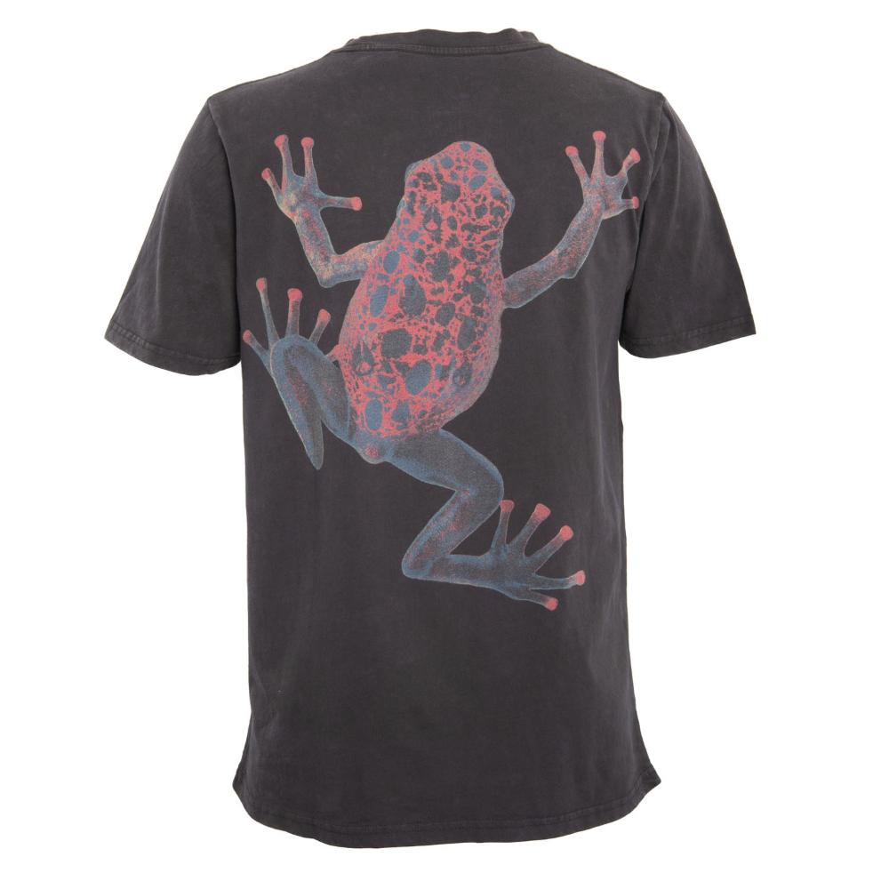 Polera Men Frog Charcoal