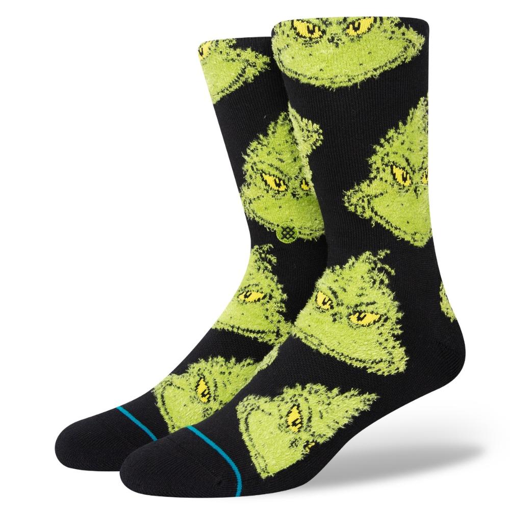 Stance Sock Men The Grinch Mean One Black