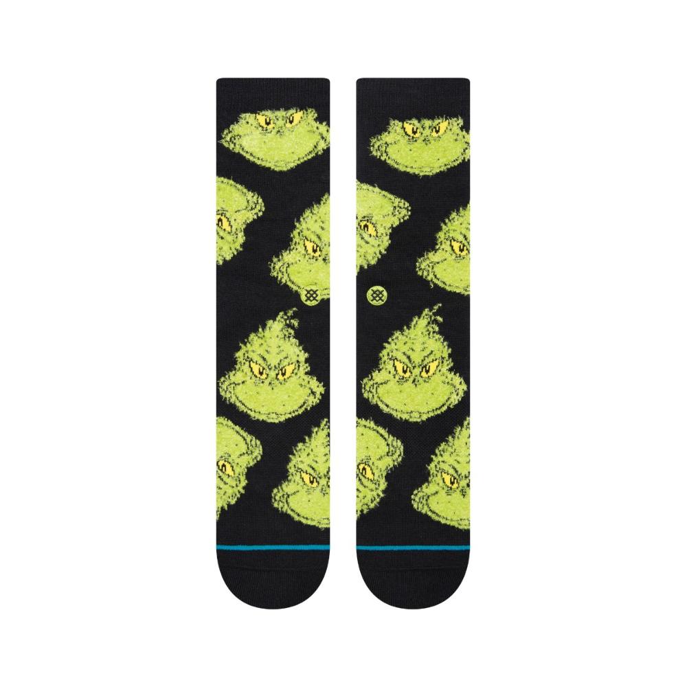 Stance Sock Men The Grinch Mean One Black