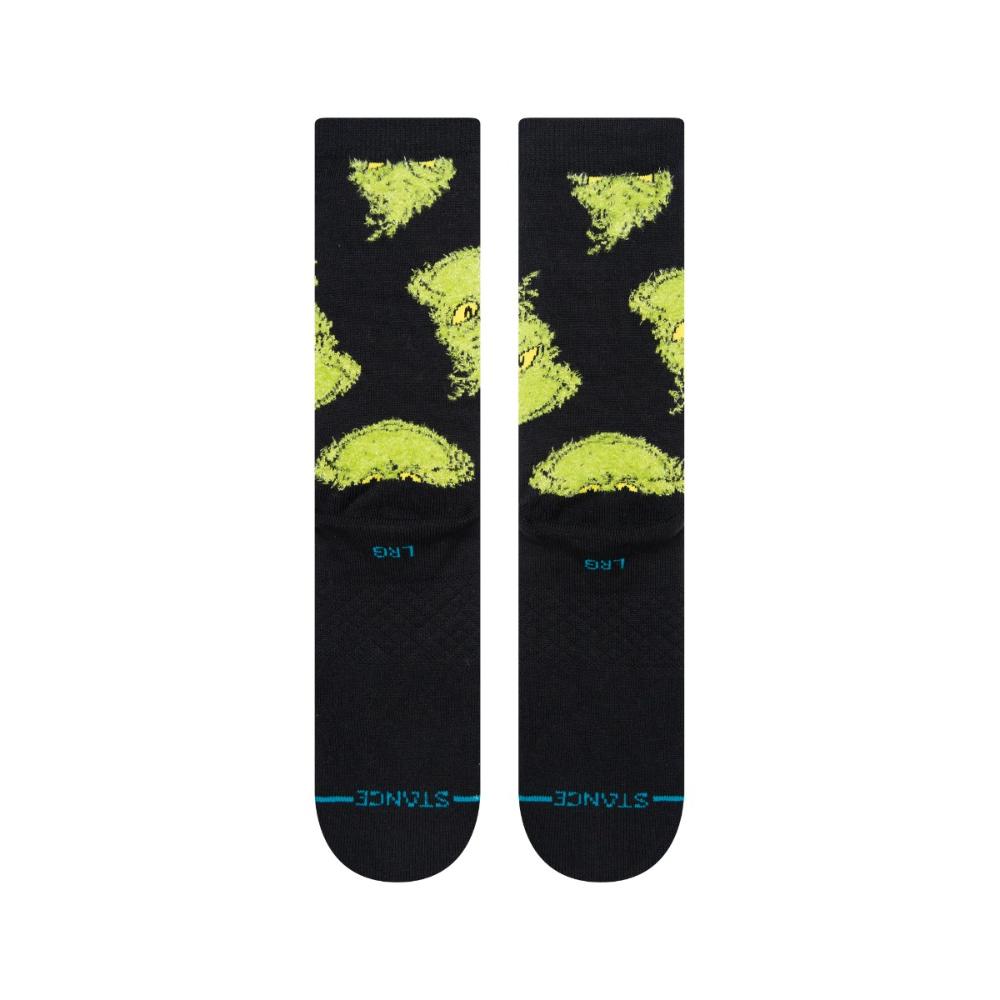 Stance Sock Men The Grinch Mean One Black