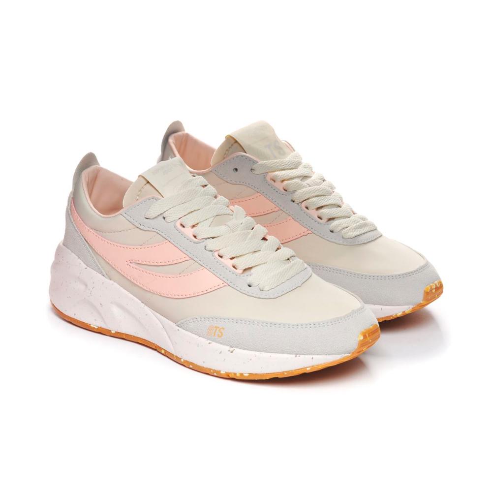 Zapatilla 4089 Training 9TS Vegan Faux Light Beige Pink