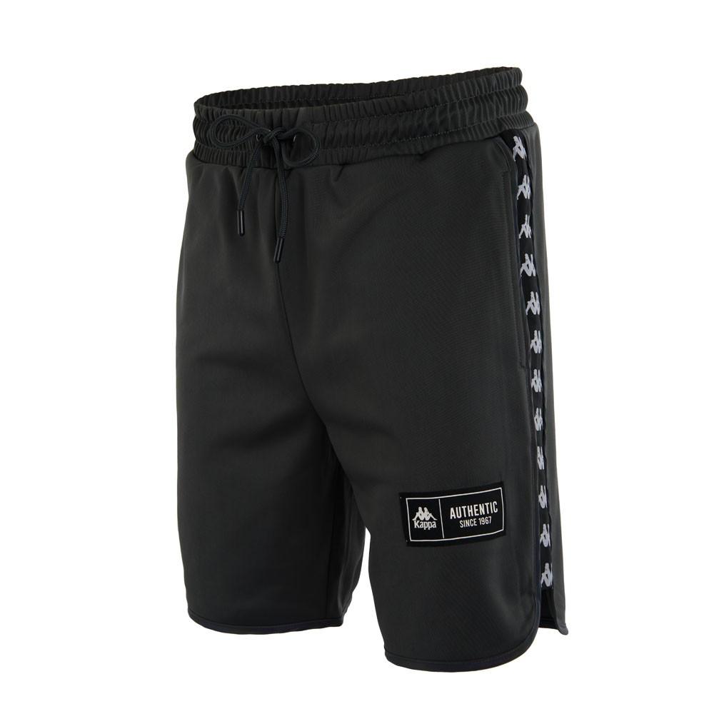Short Men Black Black Banda Black
