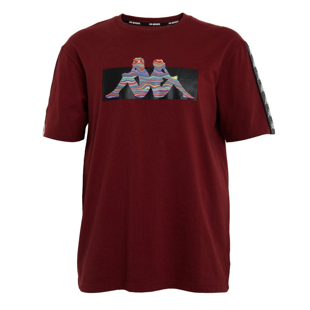 Polera Men Burgundy Omini Front Multi