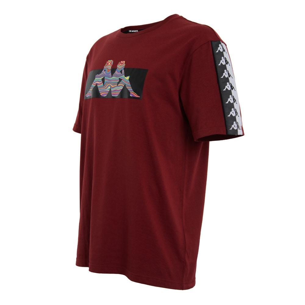 Polera Men Burgundy Omini Front Multi
