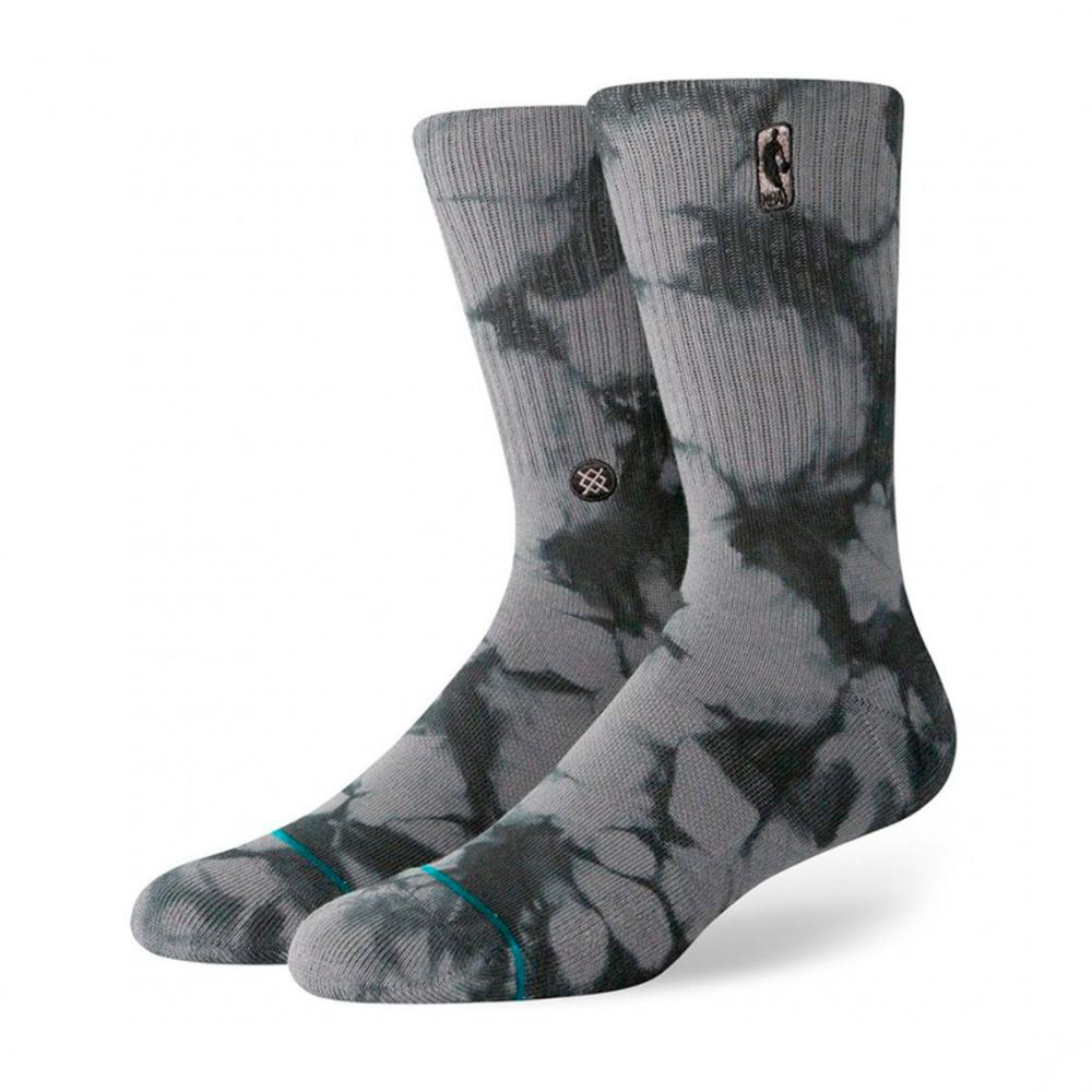 Stance Sock Men NBA Logoman Dye Dark Grey