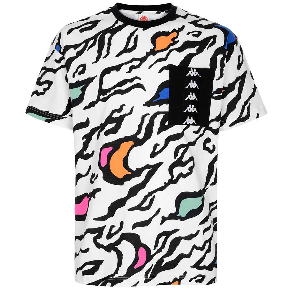 Polera 222 Banda Men Fapo Graphik White Black