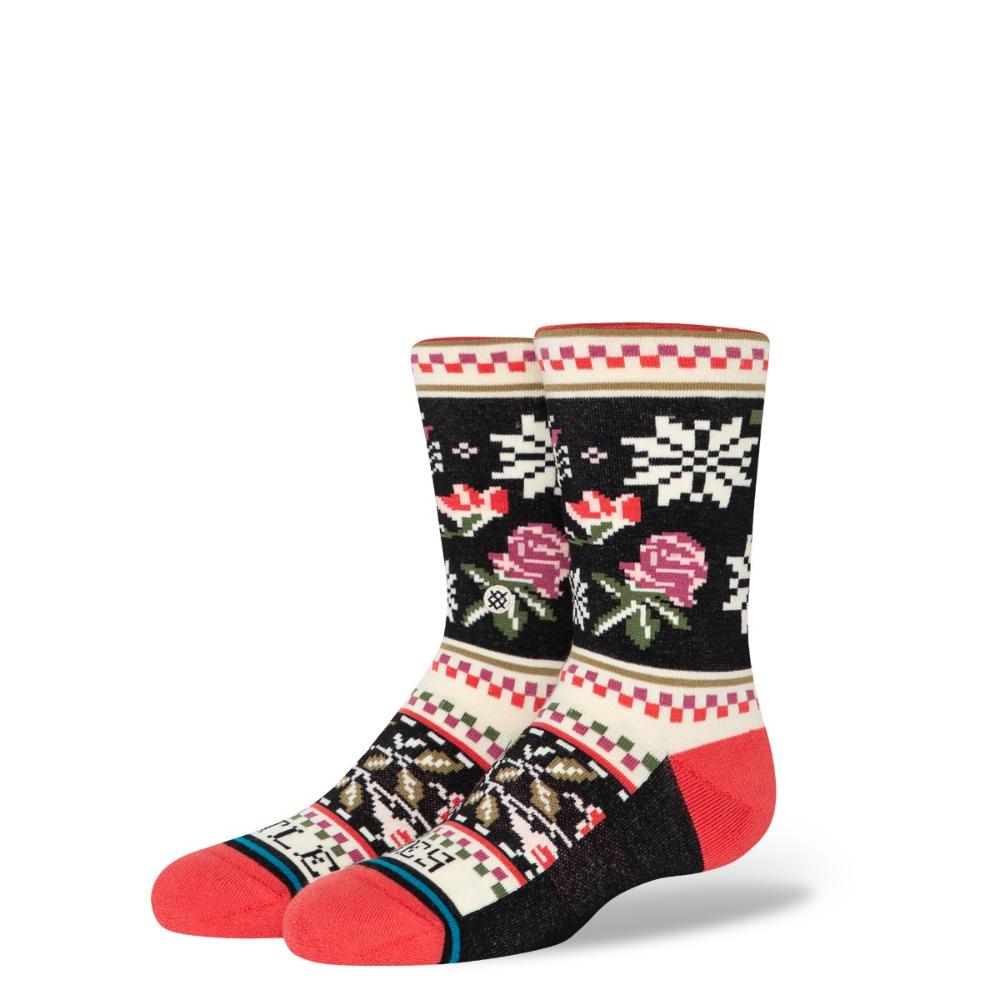 Stance Sock Kids Mistling Toes Black Red